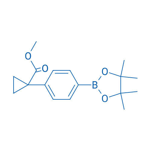 Methyl 1-(4-(4,4,5,5-tetramethyl-1,3,2-dioxaborolan-2-yl)phenyl)cyclopropanecarboxylate