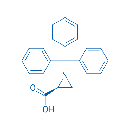 (S)-1-Tritylaziridine-2-carboxylic acid
