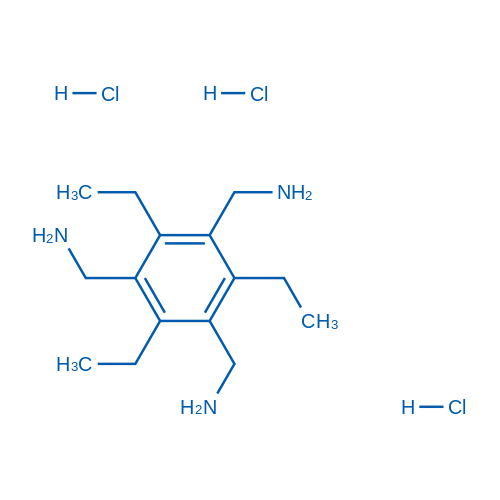 (2,4,6-Triethylbenzene-1,3,5-triyl)trimethanamine trihydrochloride