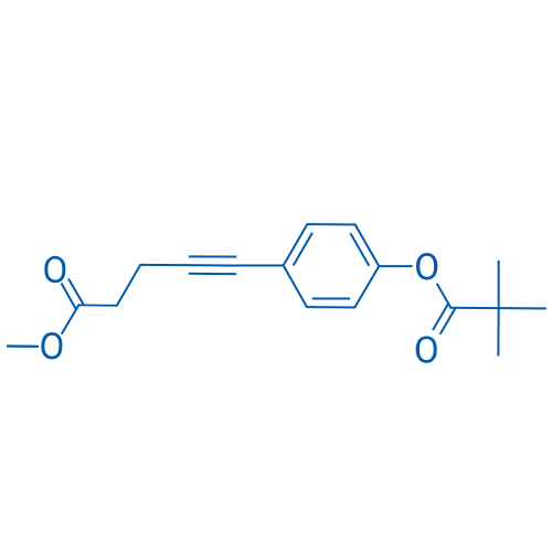 Methyl 5-(4-(pivaloyloxy)phenyl)pent-4-ynoate