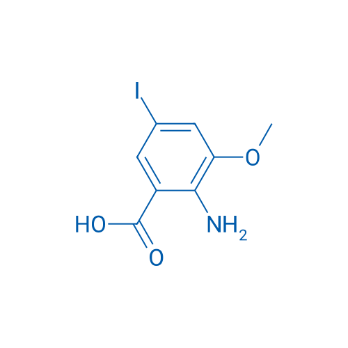 2-Amino-5-iodo-3-methoxybenzoic acid