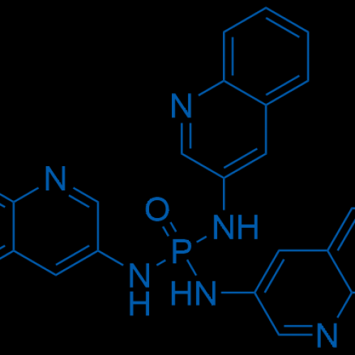 N,N',N”-Tris(3-aminoquinolino)phosphoric triamide