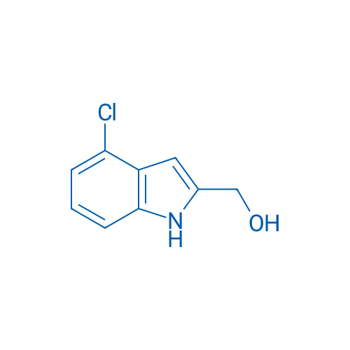 (4-Chloro-1H-indol-2-yl)methanol