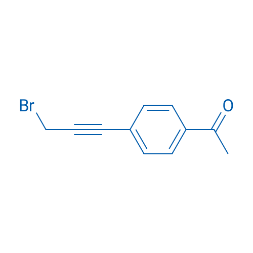 1-[4-(3-Bromoprop-1-yn-1-yl)phenyl]ethan-1-one