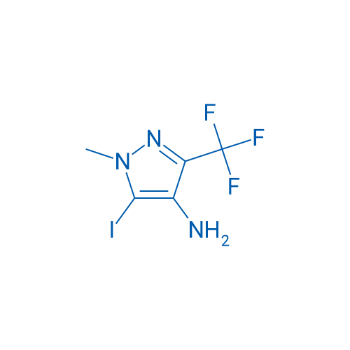 5-Iodo-1-methyl-3-(trifluoromethyl)-1H-pyrazol-4-amine