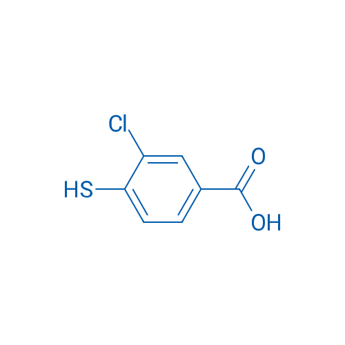 3-Chloro-4-sulfanylbenzoic acid