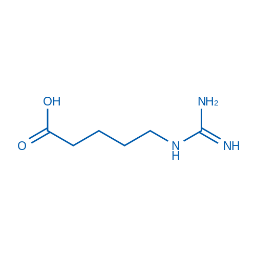 5-Guanidinopentanoic acid