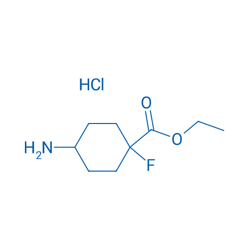 Ethyl 4-amino-1-fluorocyclohexane-1-carboxylate hydrochloride