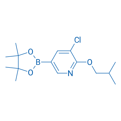 3-Chloro-2-isobutoxy-5-(4,4,5,5-tetramethyl-1,3,2-dioxaborolan-2-yl)pyridine