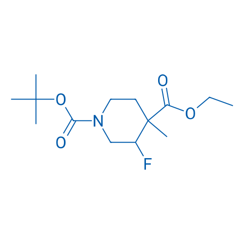 1-tert-Butyl 4-ethyl 3-fluoro-4-methylpiperidine-1,4-dicarboxylate