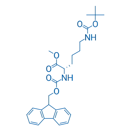 (S)-Methyl 2-((((9H-fluoren-9-yl)methoxy)carbonyl)amino)-6-((tert-butoxycarbonyl)amino)hexanoate
