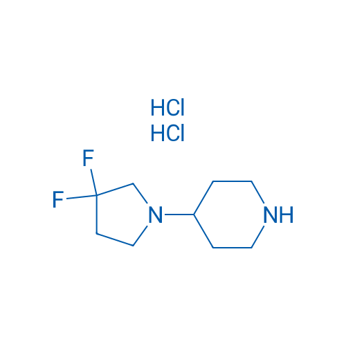4-(3,3-Difluoropyrrolidin-1-yl)piperidine dihydrochloride