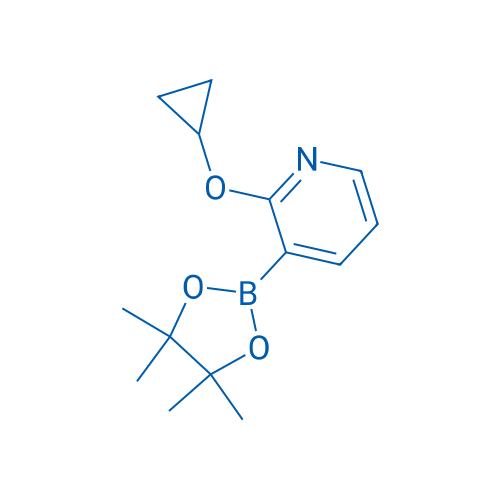 2-Cyclopropoxy-3-(4,4,5,5-tetramethyl-1,3,2-dioxaborolan-2-yl)pyridine
