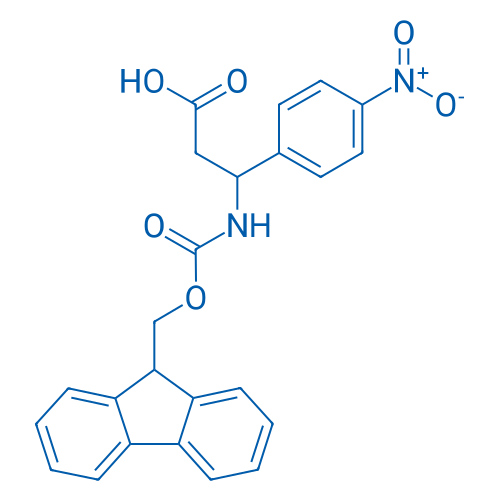 3-((((9H-Fluoren-9-yl)methoxy)carbonyl)amino)-3-(4-nitrophenyl)propanoic acid