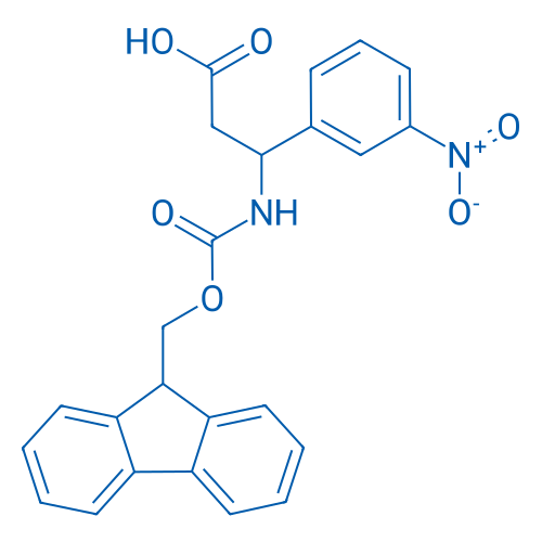3-((((9H-Fluoren-9-yl)methoxy)carbonyl)amino)-3-(3-nitrophenyl)propanoic acid