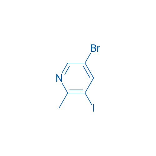 5-Bromo-3-iodo-2-methylpyridine