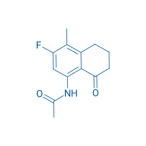 N-(3-Fluoro-4-methyl-8-oxo-5,6,7,8-tetrahydronaphthalen-1-yl)acetamide