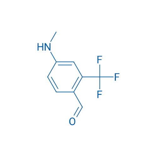 4-(Methylamino)-2-(trifluoromethyl)benzaldehyde