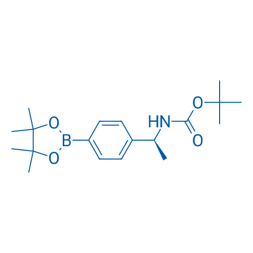 (S)-tert-Butyl (1-(4-(4,4,5,5-tetramethyl-1,3,2-dioxaborolan-2-yl)phenyl)ethyl)carbamate