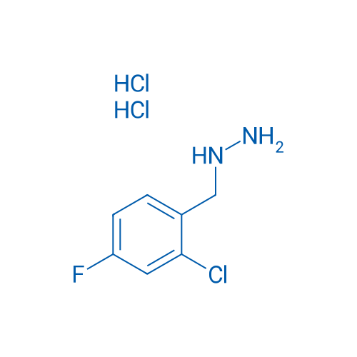 [(2-chloro-4-fluorophenyl)methyl]hydrazine dihydrochloride