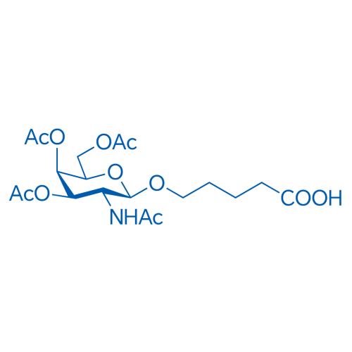 5-(((2R,3R,4R,5R,6R)-3-Acetamido-4,5-diacetoxy-6-(acetoxymethyl)tetrahydro-2H-pyran-2-yl)oxy)pentanoic acid