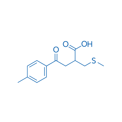 2-((Methylthio)methyl)-4-oxo-4-(p-tolyl)butanoic acid