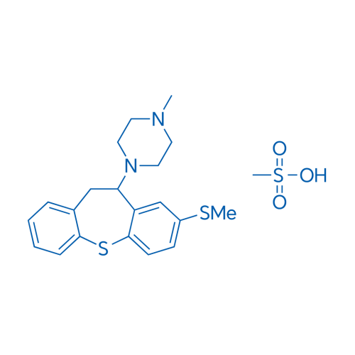 1-Methyl-4-(8-(methylthio)-10,11-dihydrodibenzo[b,f]thiepin-10-yl)piperazine methanesulfonate