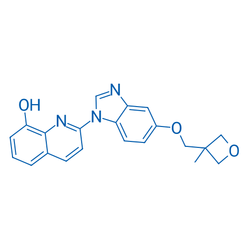 2-(5-((3-Methyloxetan-3-yl)methoxy)-1H-benzo[d]imidazol-1-yl)quin&hellip;