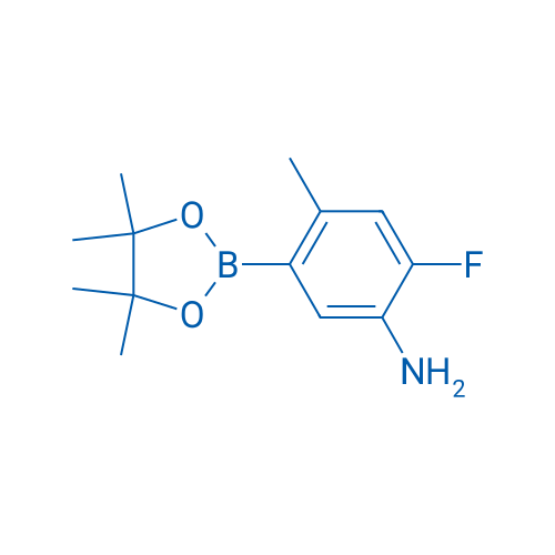 2-Fluoro-4-methyl-5-(4,4,5,5-tetramethyl-1,3,2-dioxaborolan-2-yl)aniline
