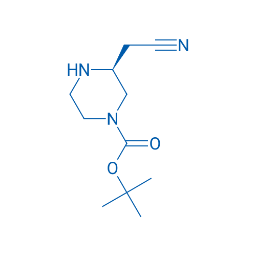 (S)-tert-Butyl 3-(cyanomethyl)piperazine-1-carboxylate