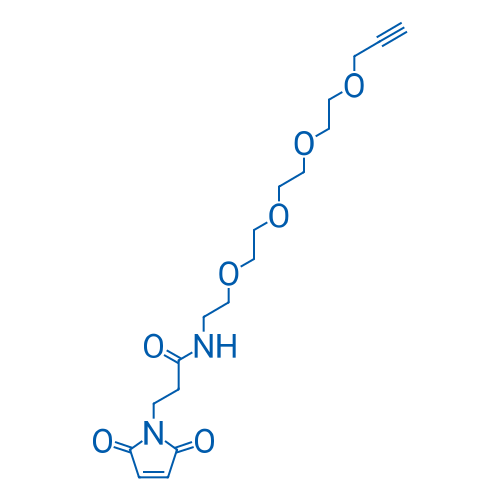 3-(2,5-Dioxo-2,5-dihydro-1H-pyrrol-1-yl)-N-(3,6,9,12-tetraoxapentadec-14-yn-1-yl)propanamide