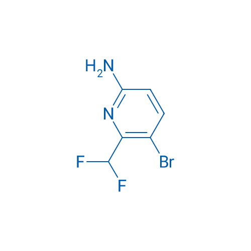 5-Bromo-6-(difluoromethyl)pyridin-2-amine