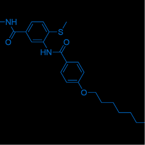 N-Butyl-3-(4-(decyloxy)benzamido)-4-(methylthio)benzamide