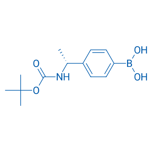 (R)-(4-(1-((tert-Butoxycarbonyl)amino)ethyl)phenyl)boronic acid&hellip;