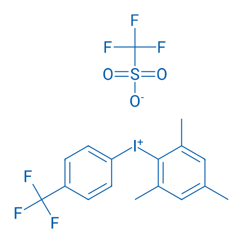 [4-(Trifluoromethyl)phenyl](2,4,6-trimethylphenyl)iodonium Trifluoromethanesulfonate