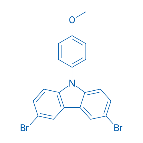 3,6-Dibromo-9-(4-methoxyphenyl)-9H-carbazole
