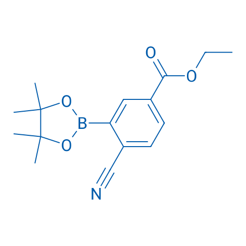 Ethyl 4-cyano-3-(4,4,5,5-tetramethyl-1,3,2-dioxaborolan-2-yl)benzoate