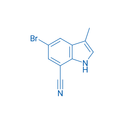 5-Bromo-3-methyl-1H-indole-7-carbonitrile