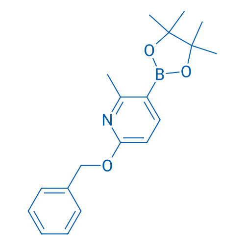 6-(Benzyloxy)-2-methyl-3-(4,4,5,5-tetramethyl-1,3,2-dioxaborolan-2-yl)pyridine