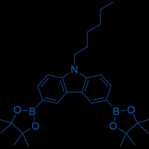 9-Hexyl-3,6-bis(4,4,5,5-tetramethyl-1,3,2-dioxaborolan-2-yl)-9H-carbazole