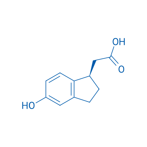 (R)-2-(5-Hydroxy-2,3-dihydro-1H-inden-1-yl)acetic acid&hellip;
