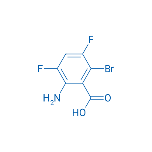2-Amino-6-bromo-3,5-difluorobenzoic acid