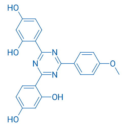 4,4'-(6-(4-Methoxyphenyl)-1,3,5-triazine-2,4-diyl)bis(benzene-1,3-diol)