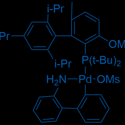 [2'-(Amino-κN)[1,1'-biphenyl]-2-yl-κC][bis(1,1-dimethylethyl)[3-methoxy-6-methyl-2',4',6'-tris(1-methylethyl)[1,1'-biphenyl]-2-yl]phosphine-κP](methanesulfonato-κO)palladium