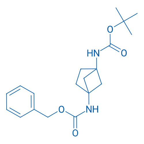 Benzyl tert-butyl bicyclo[2.1.1]hexane-1,4-diyldicarbamate