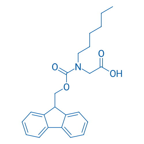 2-((((9H-Fluoren-9-yl)methoxy)carbonyl)(hexyl)amino)acetic acid