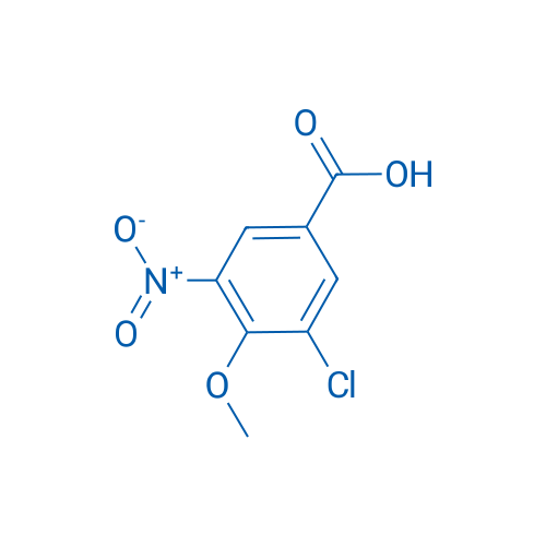 3-Chloro-4-methoxy-5-nitrobenzoic acid