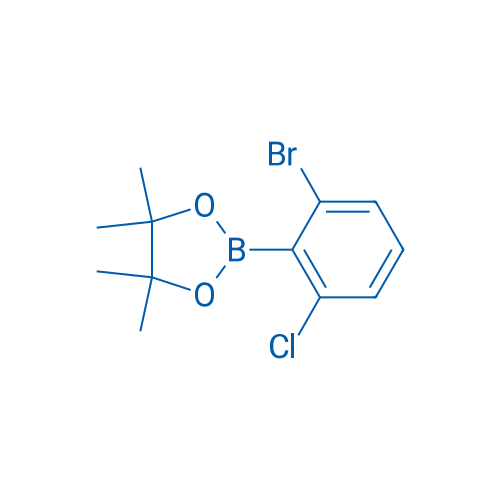 2-(2-Bromo-6-chlorophenyl)-4,4,5,5-tetramethyl-1,3,2-dioxaborolane