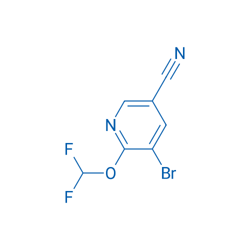 5-Bromo-6-(difluoromethoxy)nicotinonitrile
