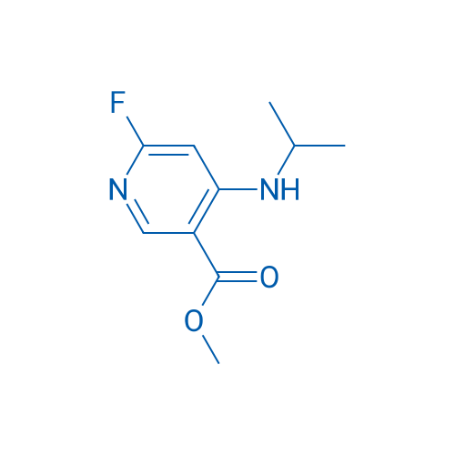 Methyl 6-fluoro-4-(isopropylamino)pyridine-3-carboxylate
